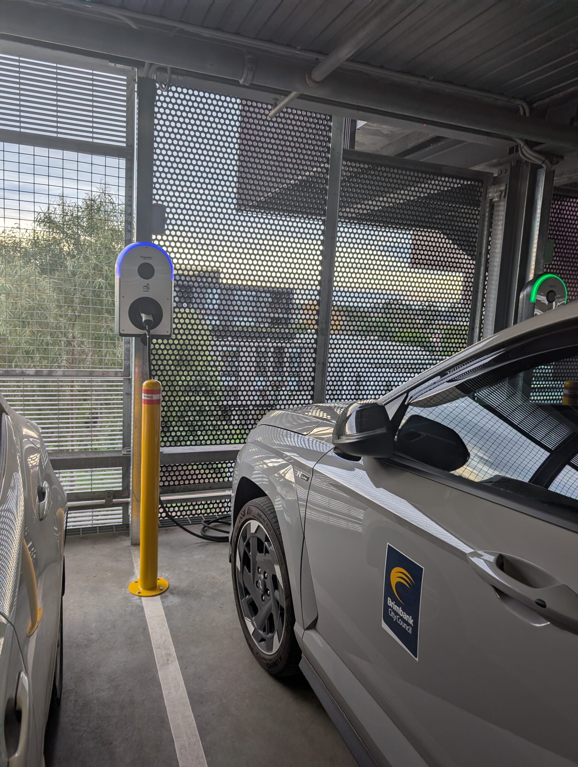 Electric Vehicle Charging Point at Sunshine Multideck Car park